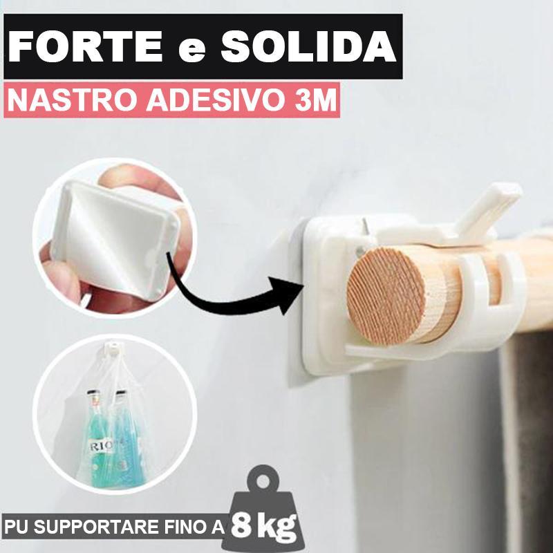 Supporti per staffa per asta regolabili senza chiodi