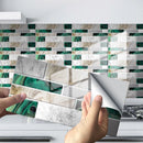 Kreative 3D-Fliesenaufkleber für die Landschaftsgestaltung
