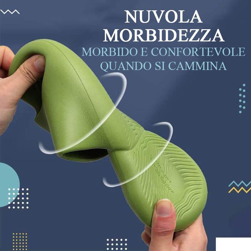 Pantofole antiscivolo resistenti all'usura con suola spessa e super morbida