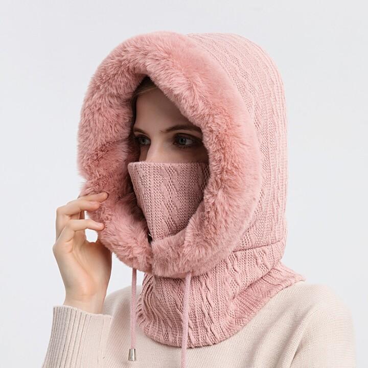 Winter Knit Set Warme, winddichte Unisex-Kappe