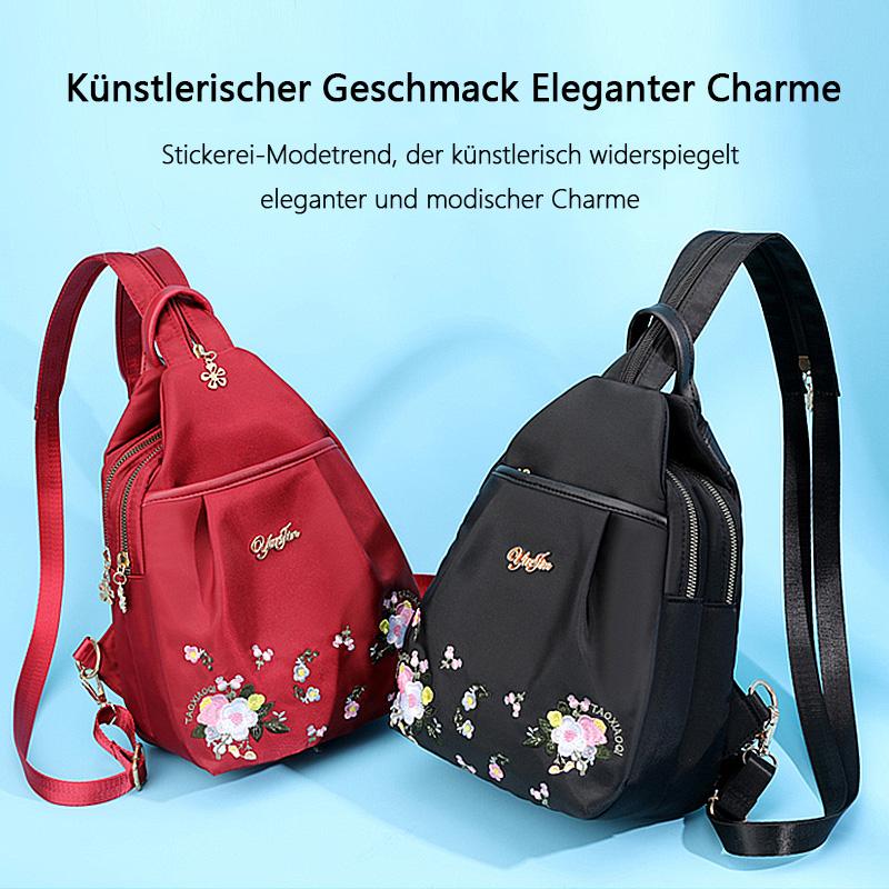 Bestickter Rucksack