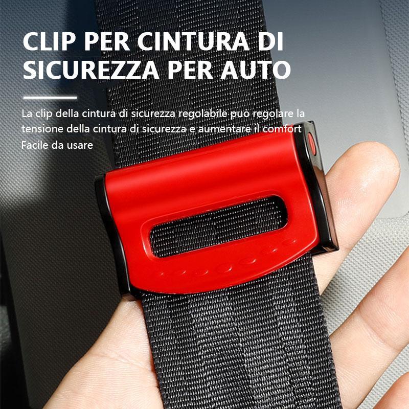 Clip per cintura di sicurezza per auto