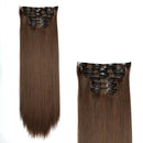 Damenperücke mit langem glattem Haar