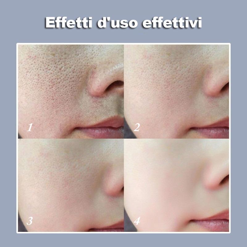 Crema magica applicata prima del trucco