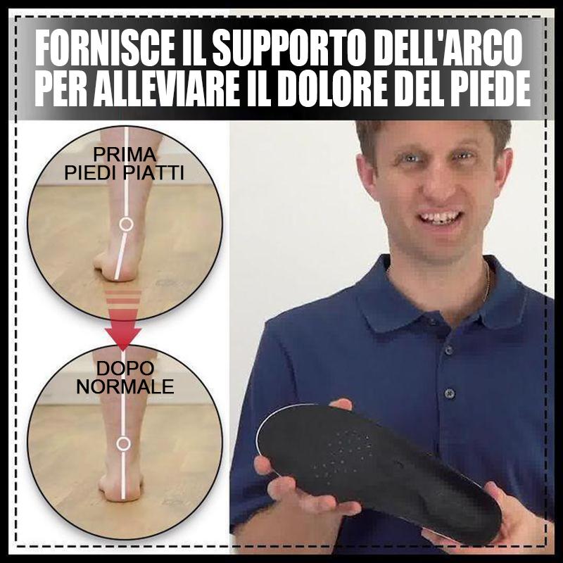 SOLETTE PLANTARI PER IL SUPPORTO DELL'ARCO PLANTARE