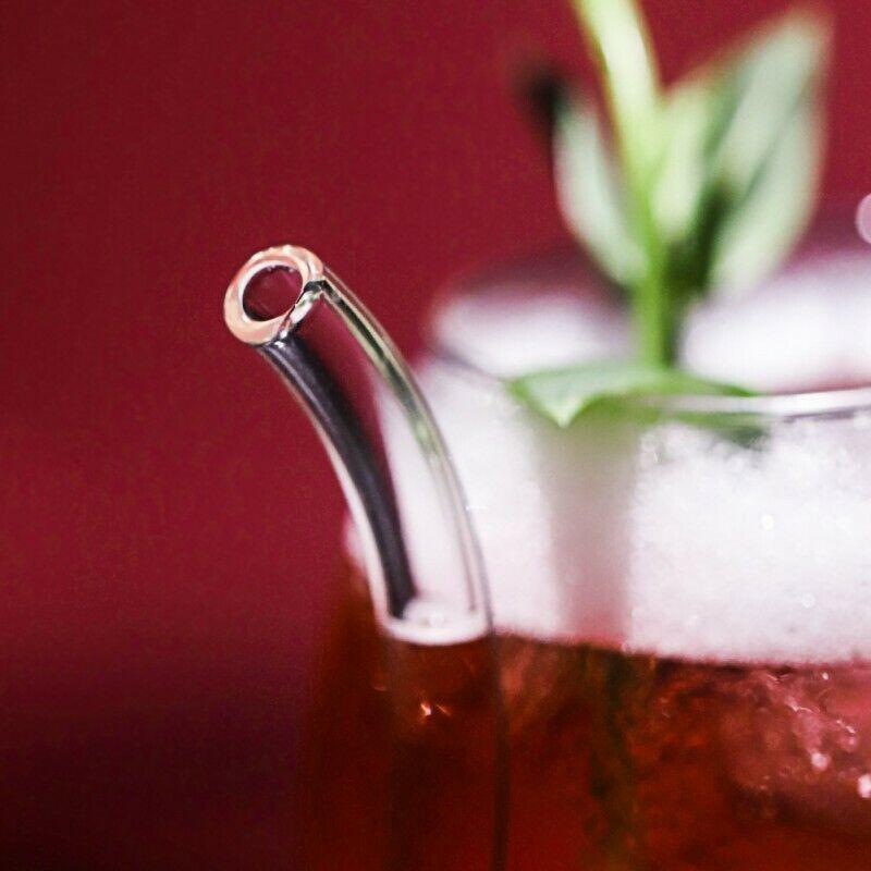 Kreatives Glas Mit Trinkhalm