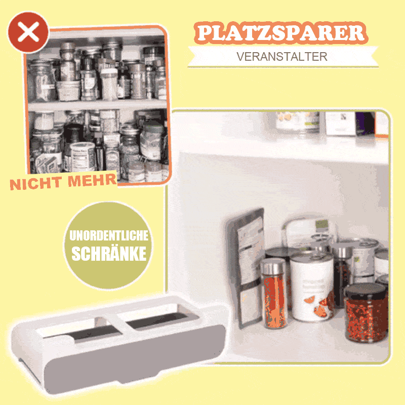 Gewürzregal-Aufbewahrungsorganisator