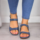 Sandalen mit Klettverschluss für damen