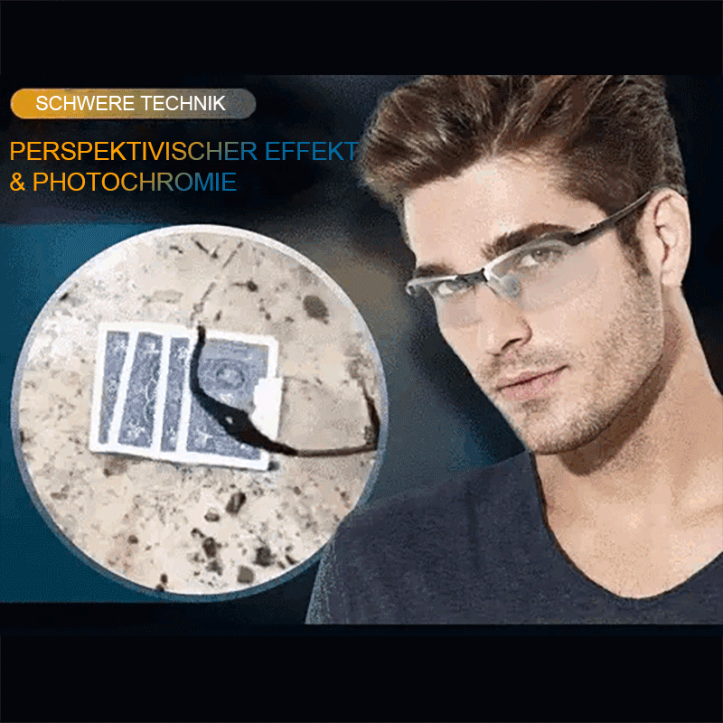 Revolutionäre durchdringende Brille