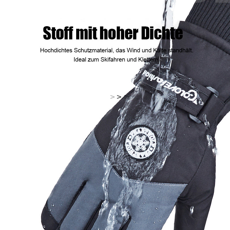 Winter-Kaschmir-Skihandschuhe