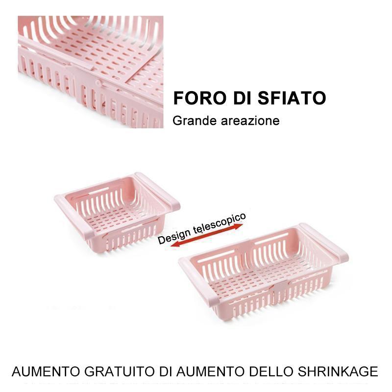 Scaffale di stoccaggio della divisione del frigorifero di stoccaggio della cucina