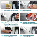 Autolackstift zum Reparieren von Autokratzern 4 Farben