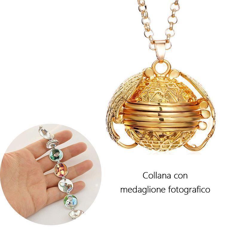 Collana con medaglione con foto- Acquista 1 e ricevi 1 GRATIS!