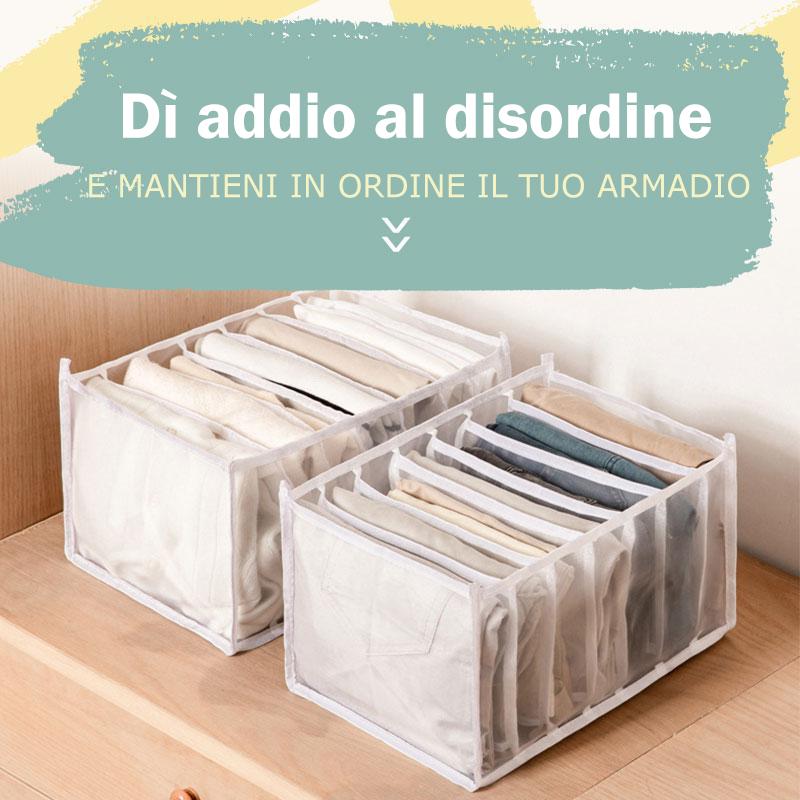 ORGANIZZATORE DI ABBIGLIAMENTO PER ARMADIO (2PZ)