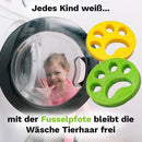 Fusselpfote: Tierhaare beim Waschen und Trocknen entfernen