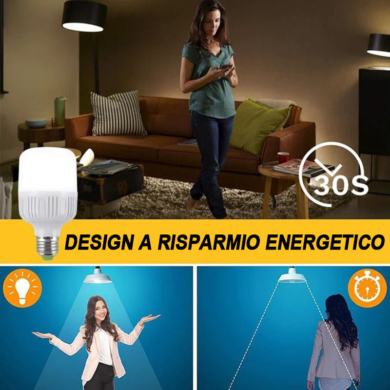 Lampada a LED con sensore di movimento automatico