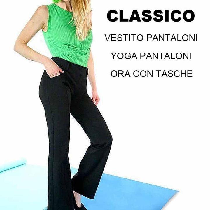 Morbidi pantaloni da yoga super stretch