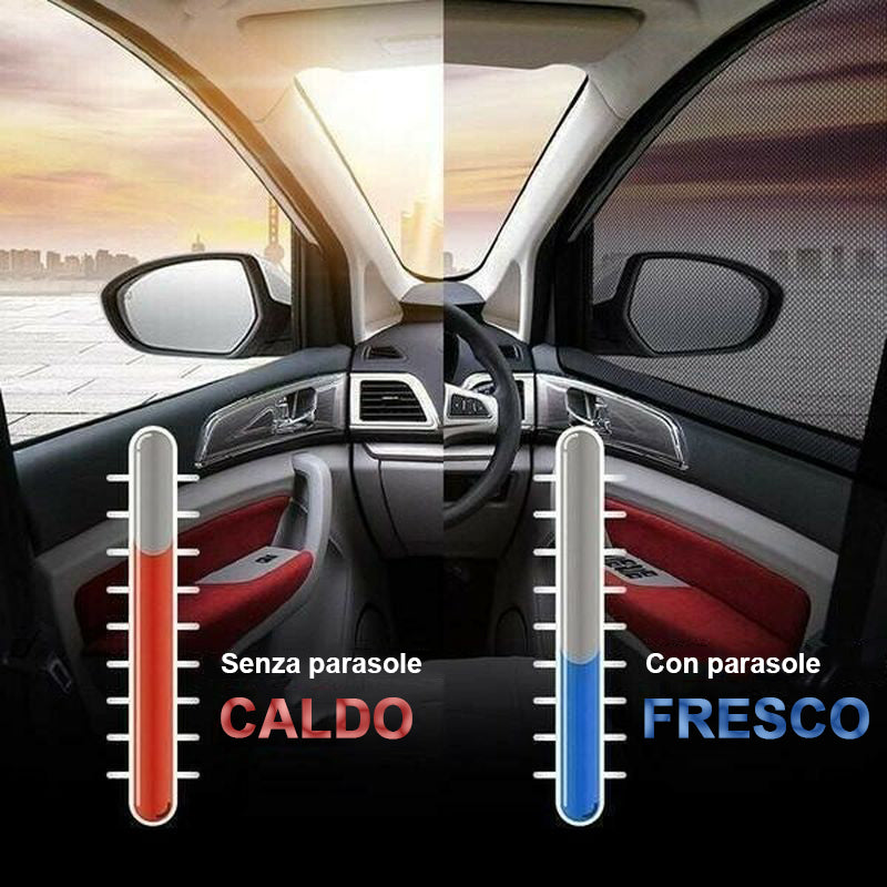 Tende da sole universali in rete per auto