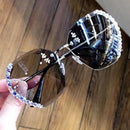 Mode Kristall Sonnenbrille