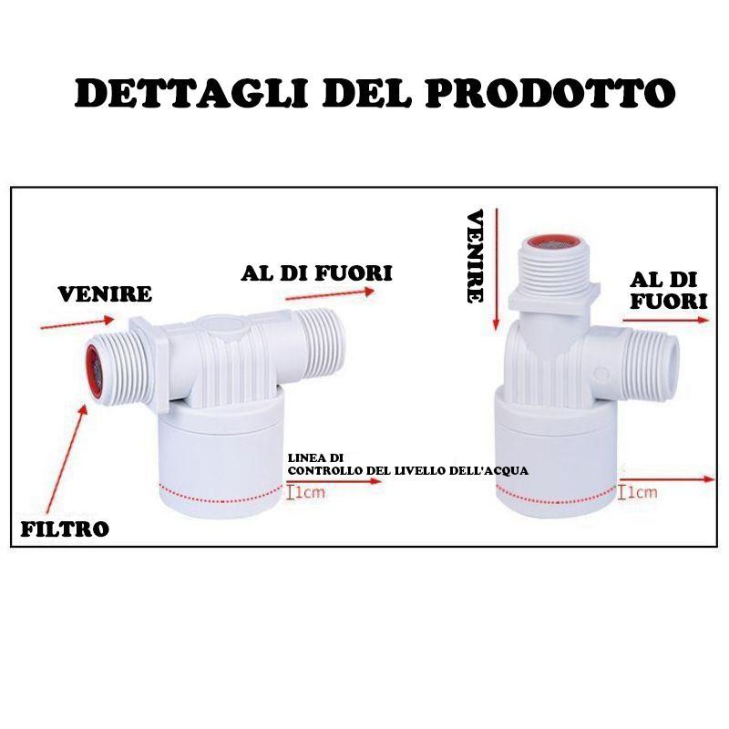 Valvola di Controllo Automatico del Livello dell'Acqua