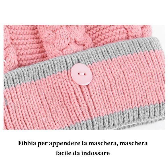 Set di sciarpe invernali da donna 3 pz