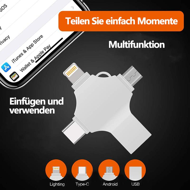 4 in 1 Tragbarer USB-Speicher