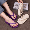 Rutschfeste, verschleißfeste Plateau-Flip-Flops