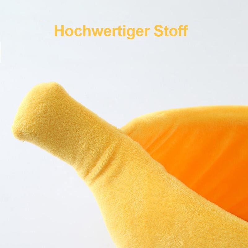 Bananen-Haustierbett