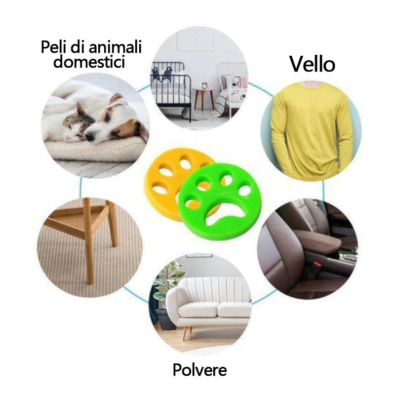 Depilazione per animali domestici per il bucato