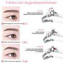 Einstellbare Augenbrauenform Schablonen
