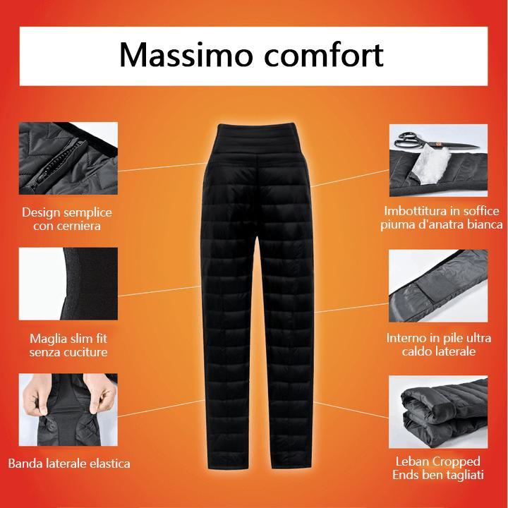 Pantaloni leggeri a vita alta