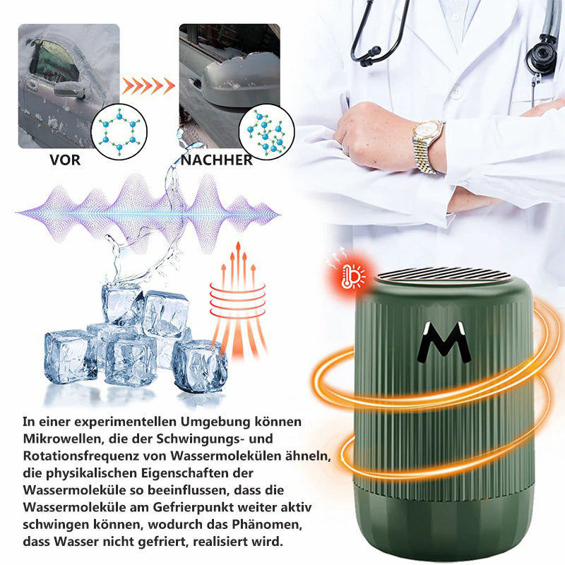 Mikrowellengeräte für die molekulare Enteisung von Fahrzeugen