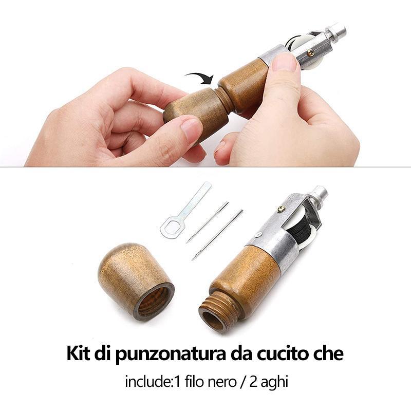 Kit cono da cucito in pelle