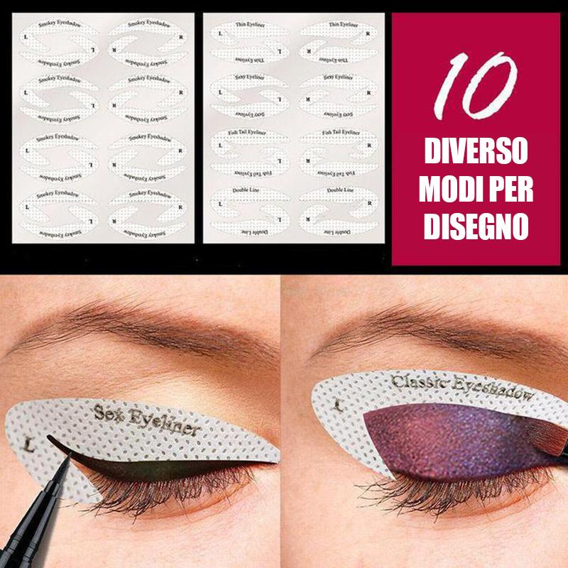 Stencil per ombretti Quick Eyeliner