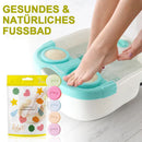 Fußbad-Brausetabletten mit ätherischen Ölen