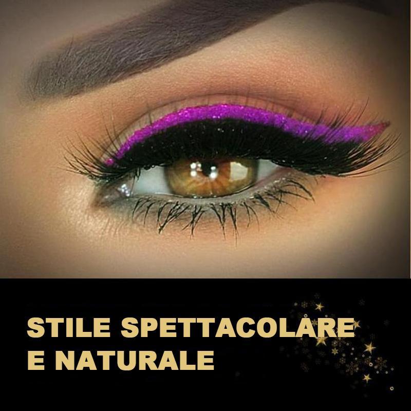 Adesivi riutilizzabili per eyeliner e ciglia(4 paia)_