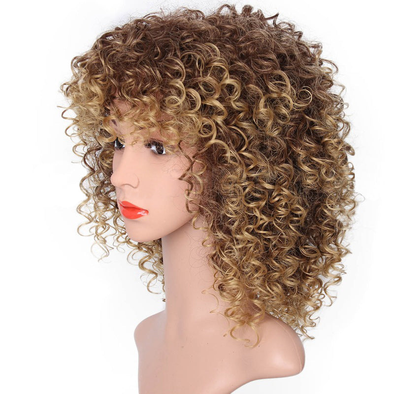 Mixd Blonde Afro-Perücken für Frauen