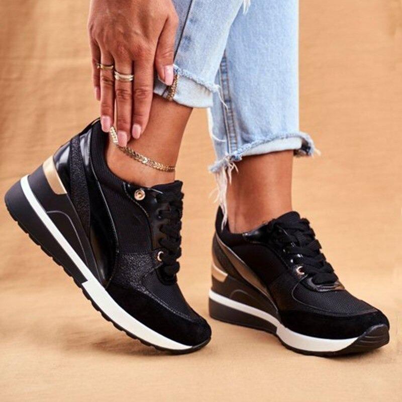 Leuchtende Sneaker