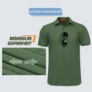 2022 Schnelles trockenes Poloshirt der Männer im Freien