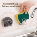 Schwammbehälter aus Edelstahl