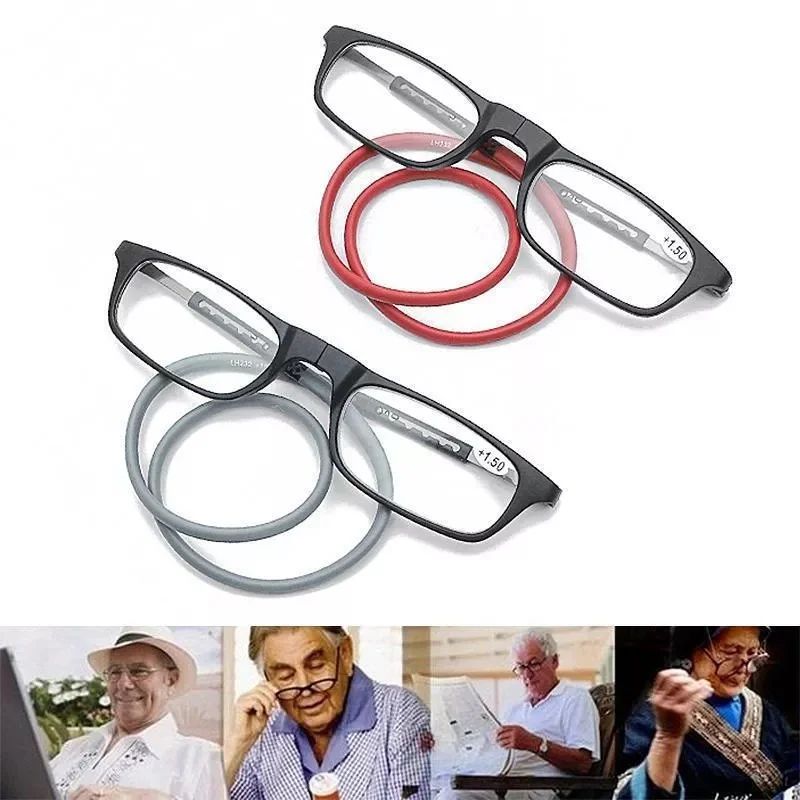 Uttagbara magnetiska läsglasögon