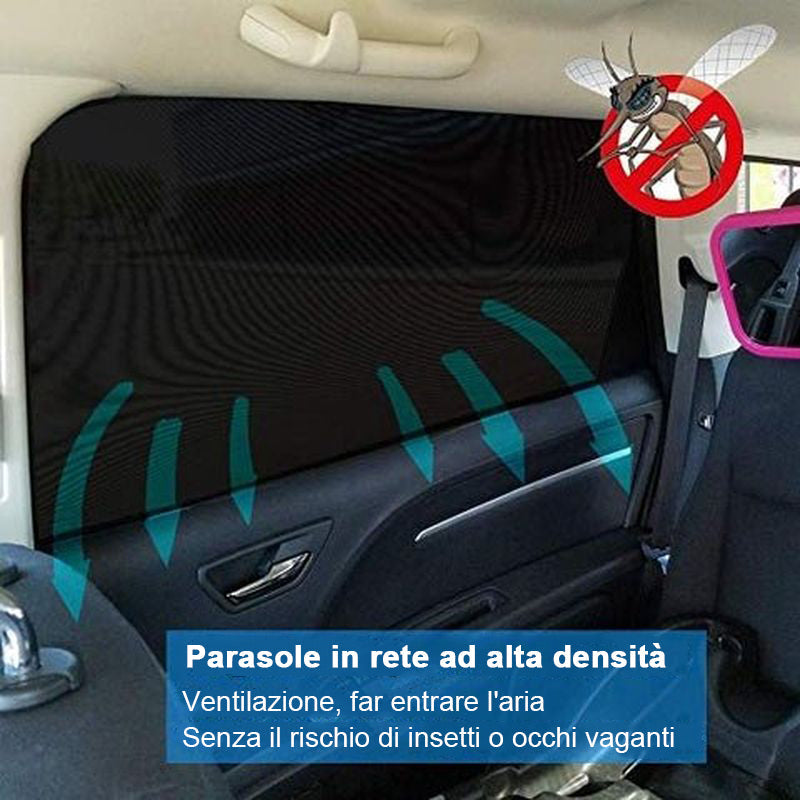 Tende da sole universali in rete per auto