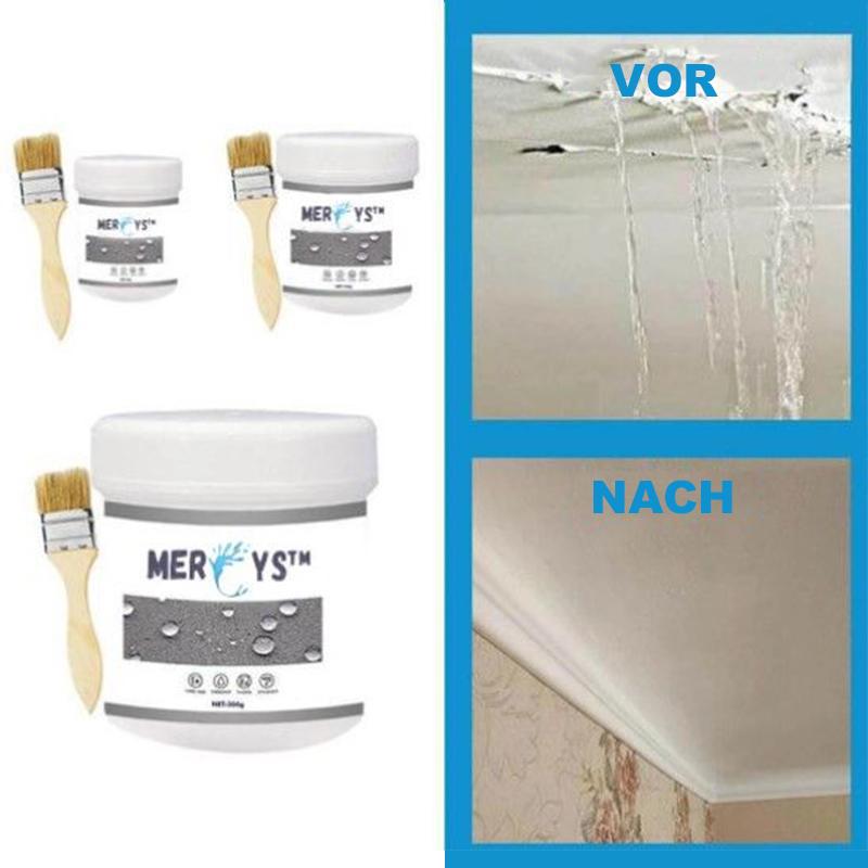 Transparentes wasserdichtes Beschichtungsmittel