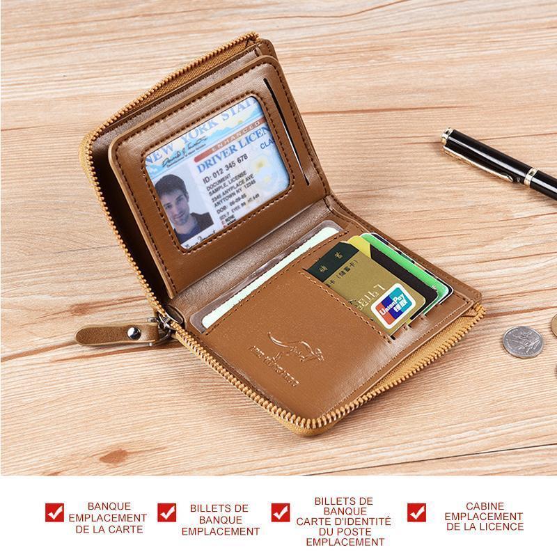 RFID-blockerande plånbok för män