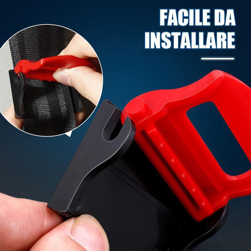 Clip per cintura di sicurezza per auto