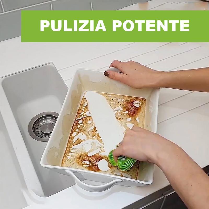 Spazzola per lavare i piatti in silicone