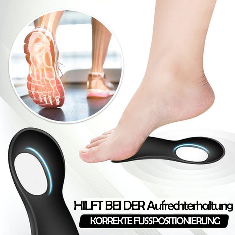Orthopädische Einlegesohlen für Plattfuß