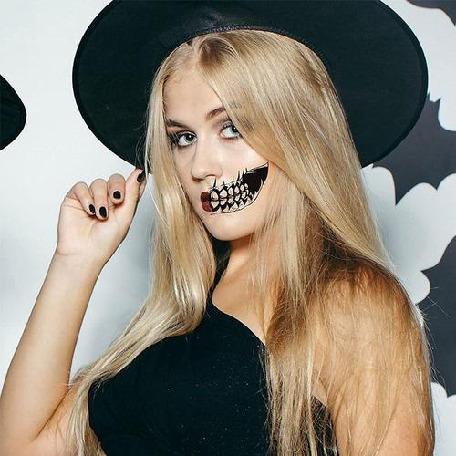 Tatuaggio temporaneo per trucco di Halloween (10 pezzi)