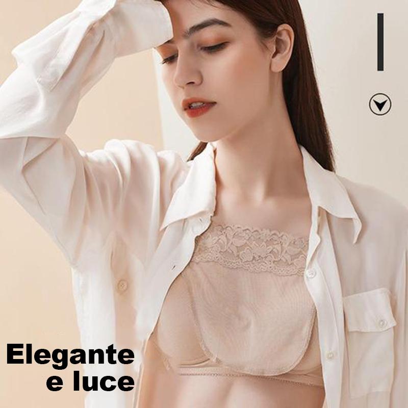 Reggiseno di pizzo invisibile con privacy