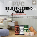 selbstklebender Wandaufkleber an der Taille